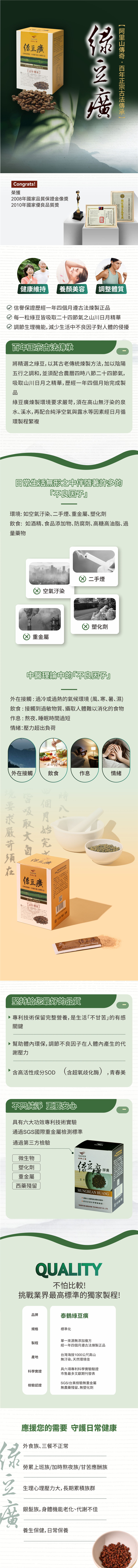  【綠豆癀】粉包